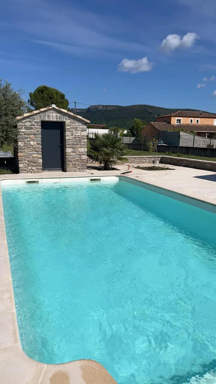 Cocon Aux Portes Des Cevennes Avec Piscine Moulès-et-Baucels Extérieur photo